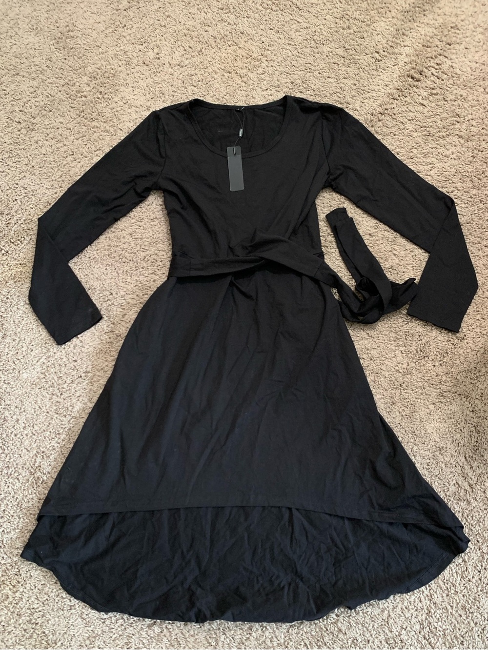 NWT Ouges Black Dress Small